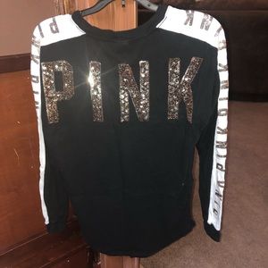 Long sleeve PINK jersey shirt